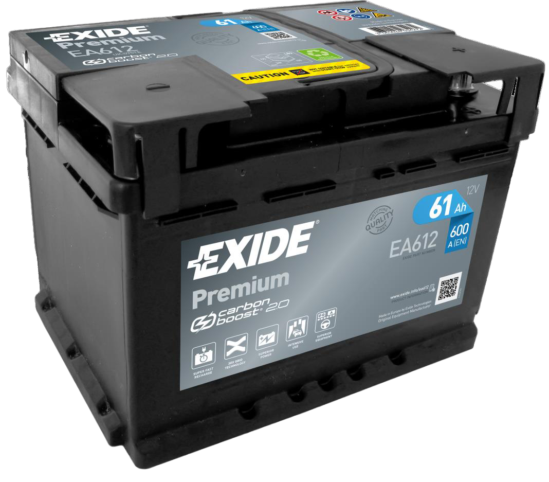 EXIDE 12V 61Ah Startaccu