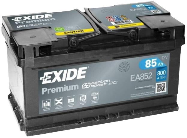 EXIDE Premium 12V 85Ah Startaccu