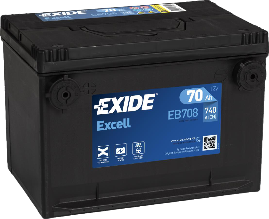 EXIDE 12V 70Ah Startaccu