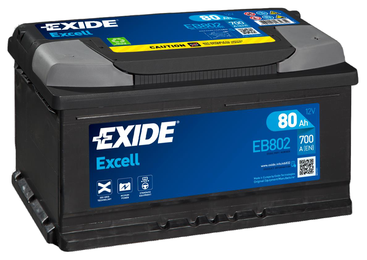 EXIDE 12V 80Ah Startaccu