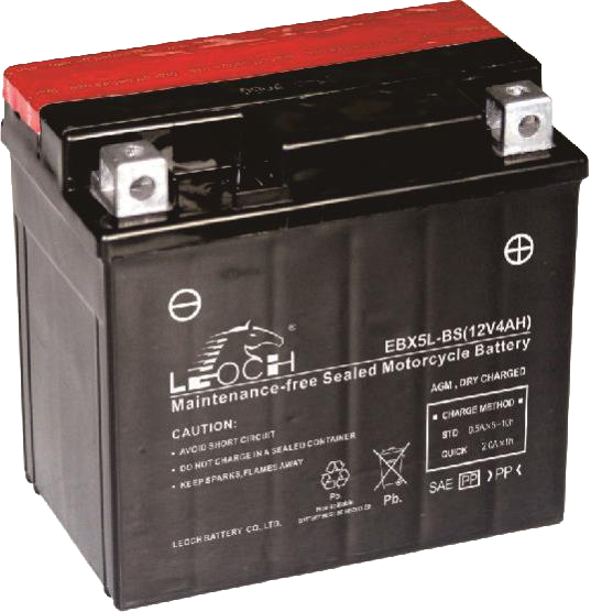 LEOCH -BIKE 12V 4Ah Starterbatterie