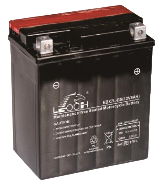 LEOCH -BIKE 12V 6Ah Starterbatterie