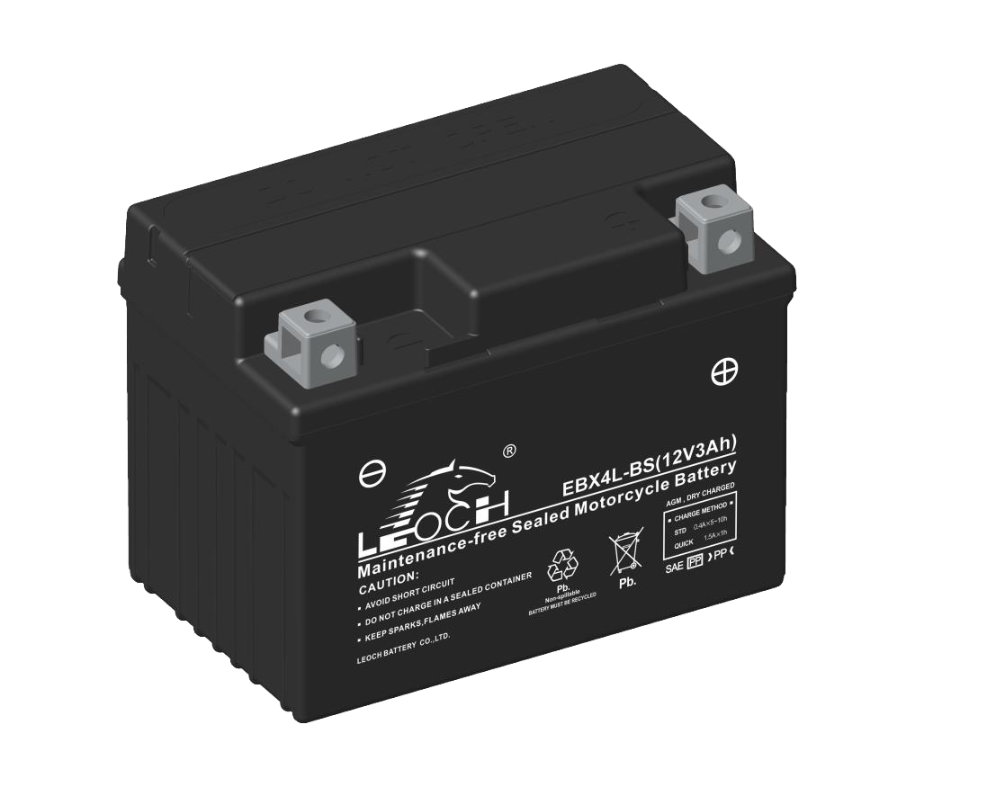 LEOCH -BIKE 12V 3Ah Starterbatterie