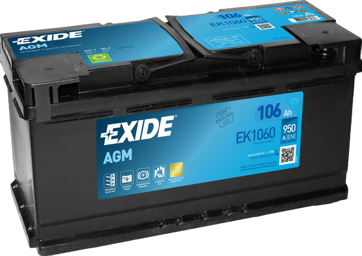 EXIDE 12V 106Ah Start-Stop Accu