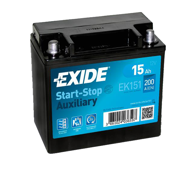 EXIDE AGM 12V 15Ah Startaccu