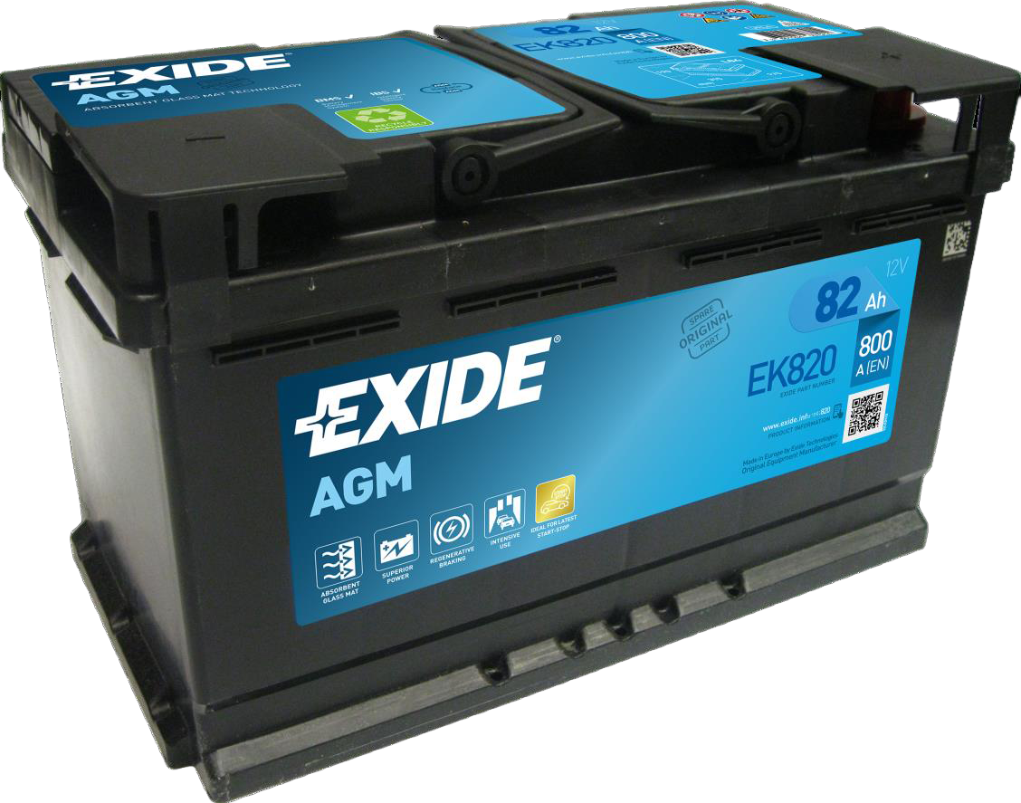 EXIDE 12V 82Ah Start-Stop Accu
