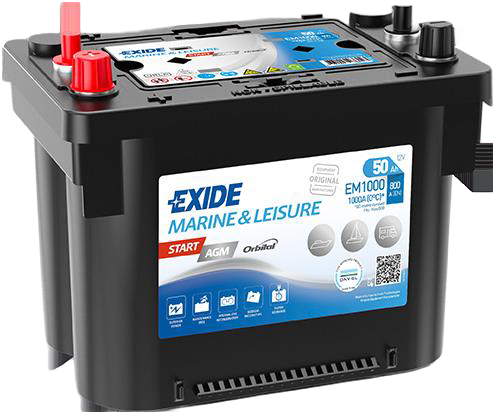 EXIDE AGM 12V 50Ah Startaccu