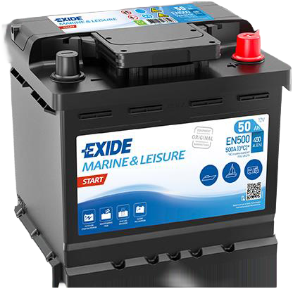 EXIDE 12V 50Ah Starterbatterie