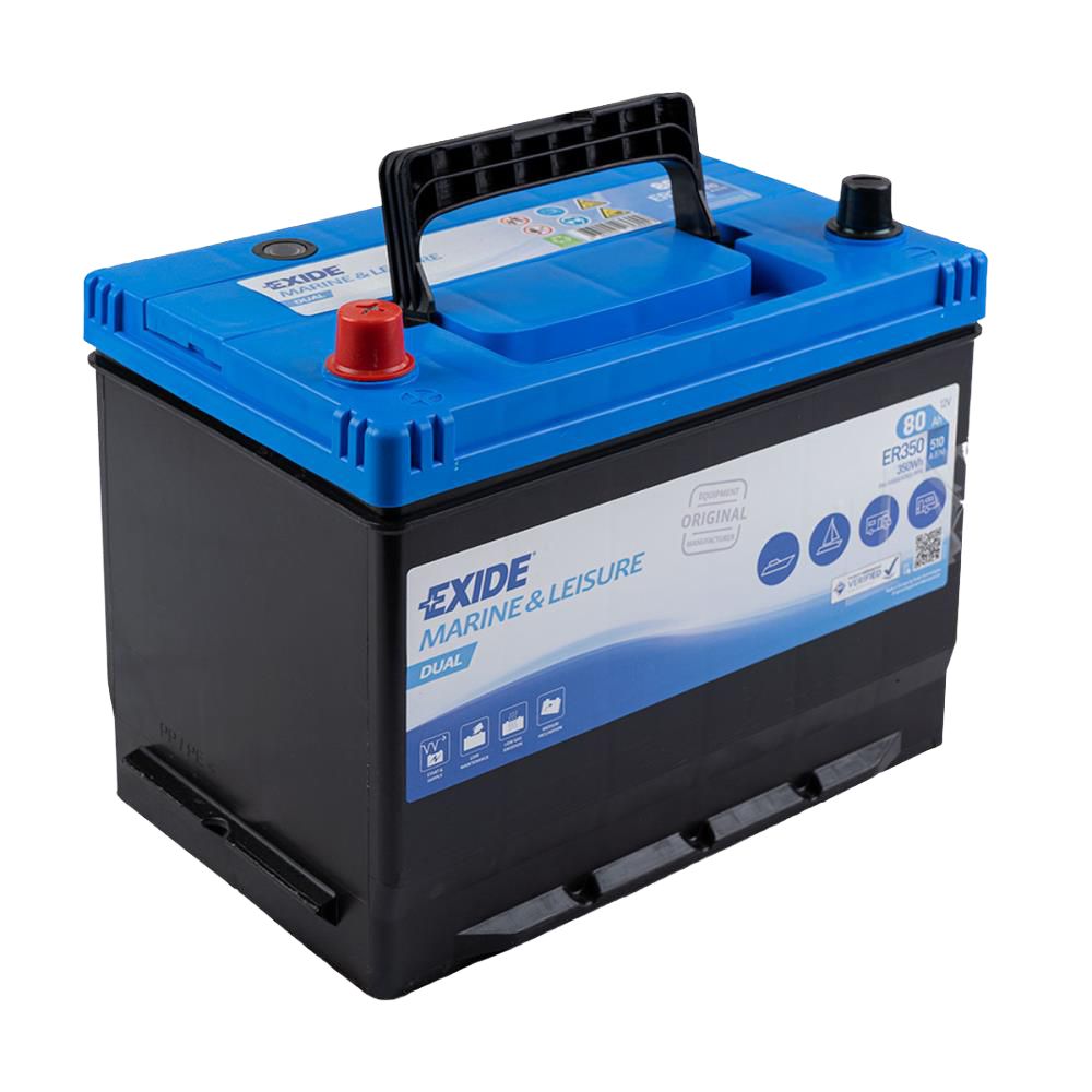 EXIDE 12V 80Ah Starterbatterie