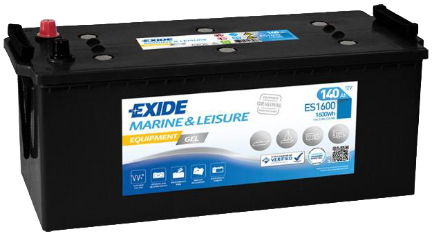 EXIDE GEL 12V 140Ah Deep Cycle Accu