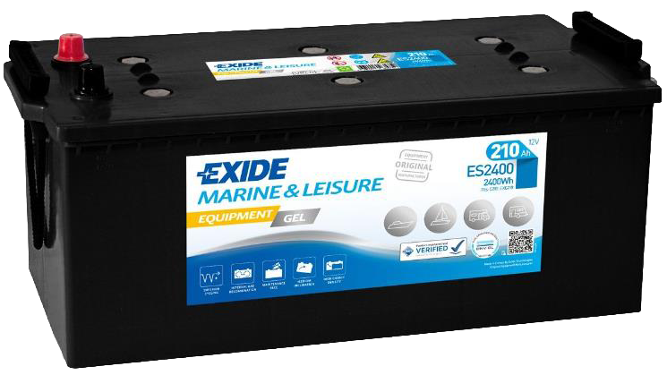 EXIDE GEL 12V 210Ah Deep Cycle Accu