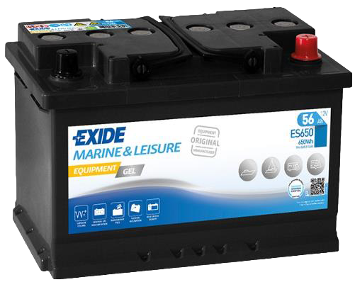 EXIDE GEL 12V 56Ah Deep Cycle Accu