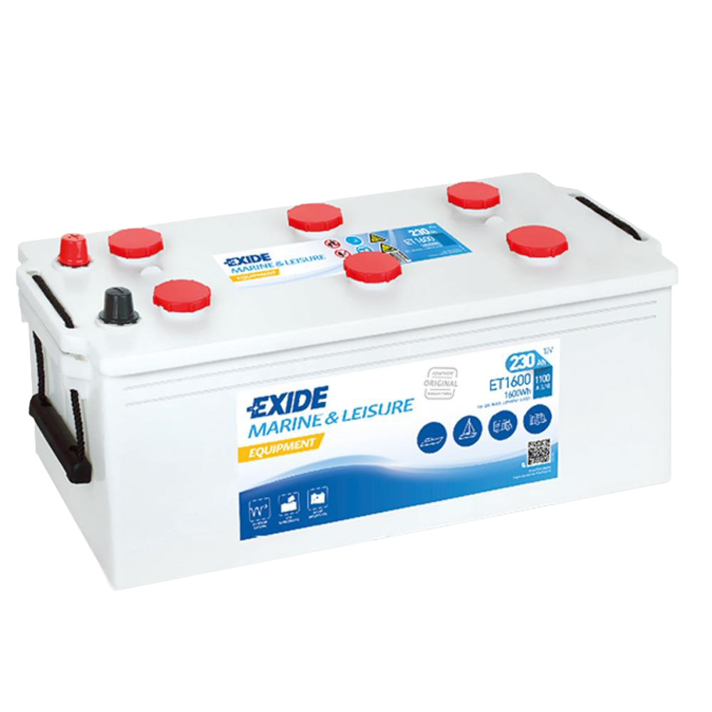 EXIDE 12V 230Ah Semi-tractieaccu