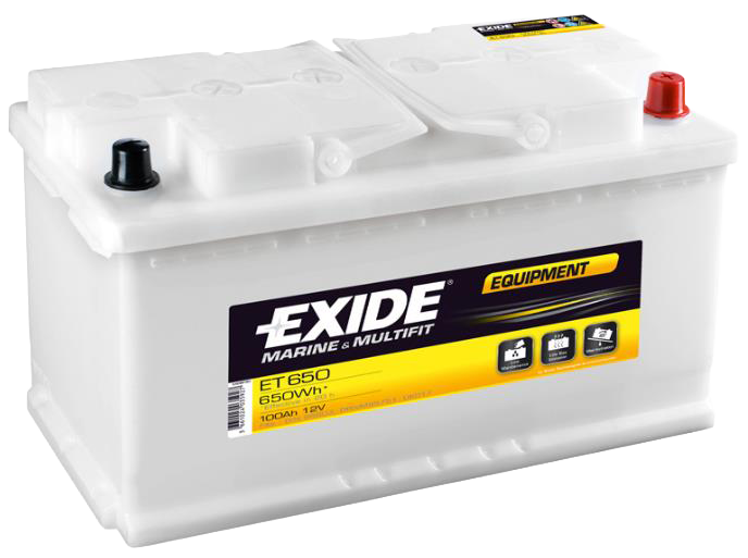 EXIDE 12V 100Ah Semi-tractieaccu