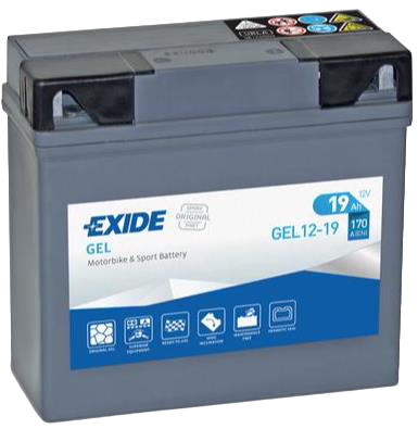 EXIDE Bike Gel 12V 19Ah Startaccu