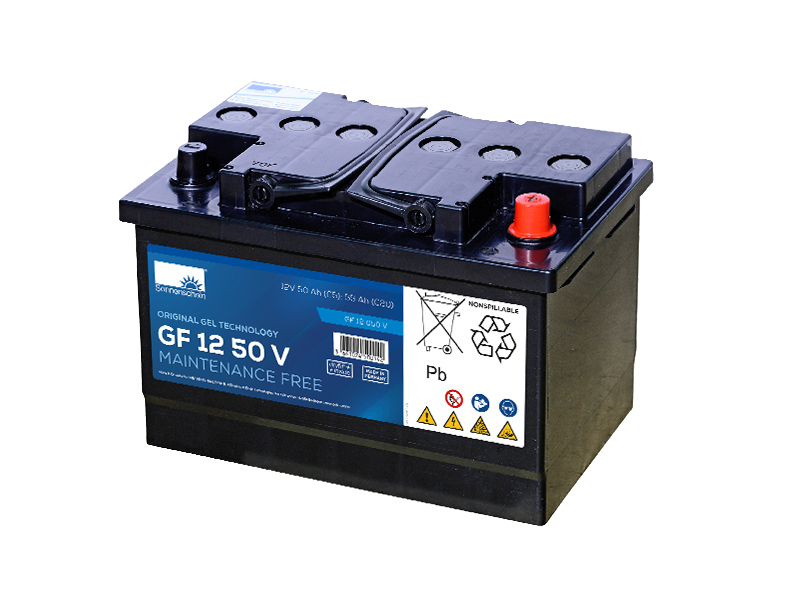 SONNENSCHEIN GEL 12V 55Ah Zyklenfeste Batterie