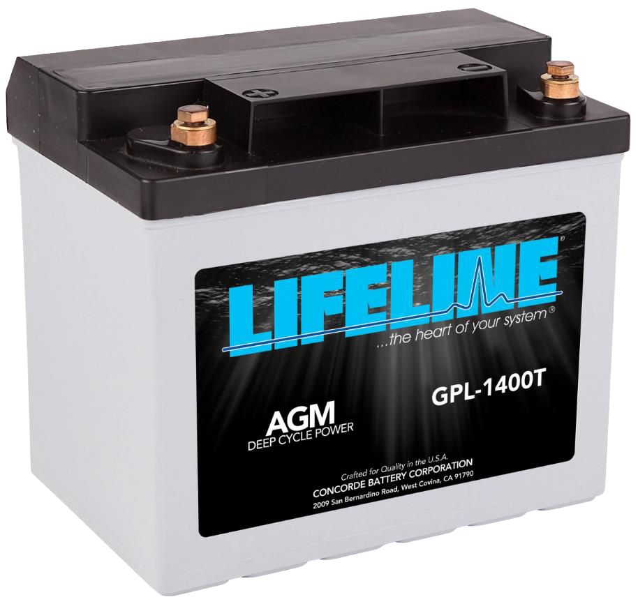 LIFELINE 12V 55Ah Starterbatterie