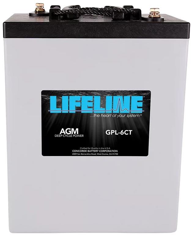 LIFELINE AGM 6V 300Ah Deep Cycle Accu