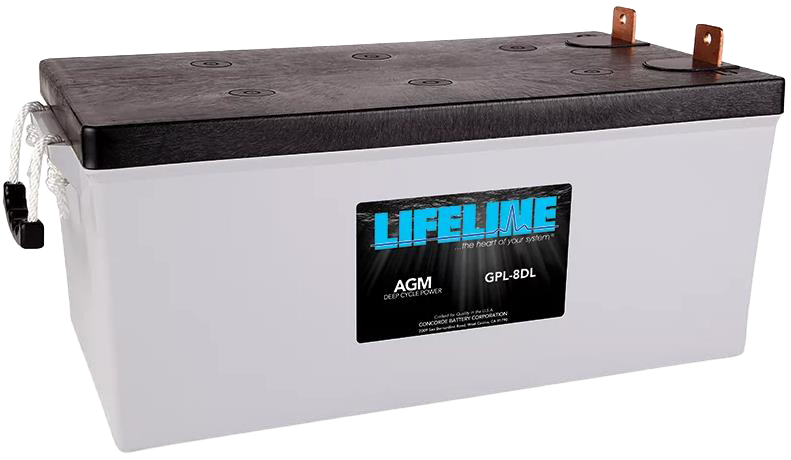 LIFELINE AGM 12V 255Ah Deep Cycle Accu