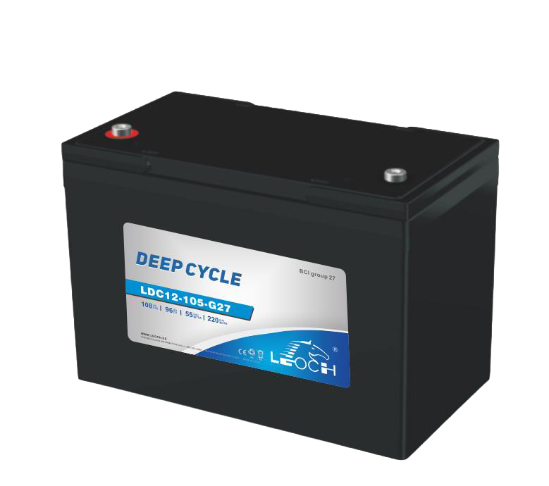 LEOCH LDC AGM 12V 108Ah Zyklenfeste Batterie