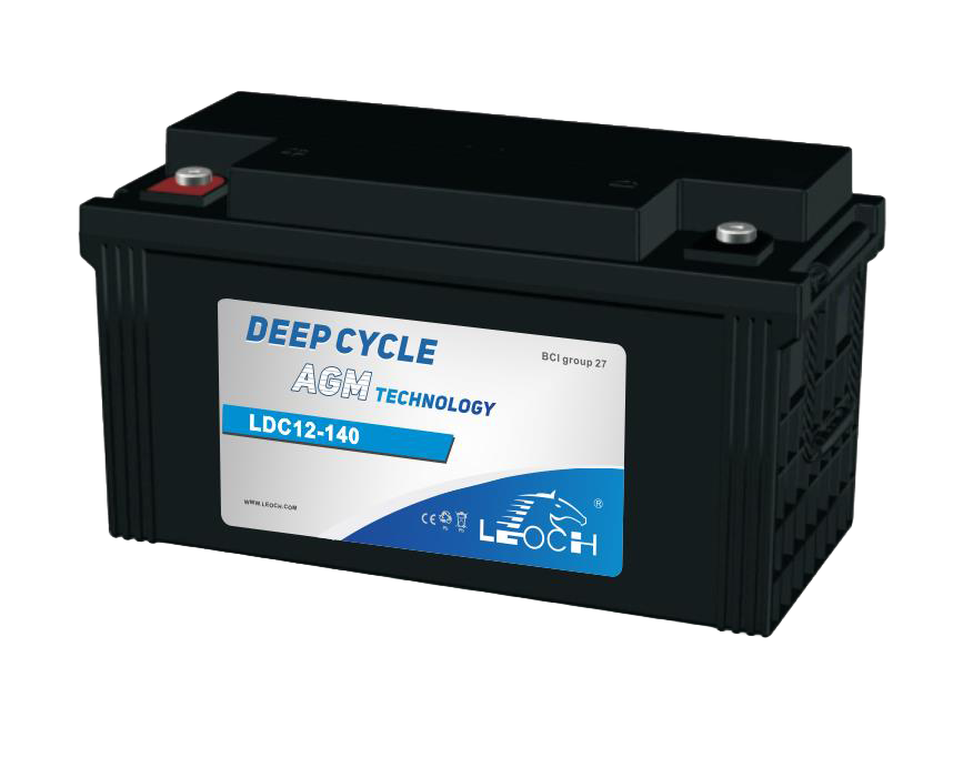 LEOCH LDC AGM 12V 144Ah Zyklenfeste Batterie