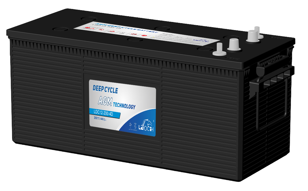 LEOCH LDC AGM 12V 200Ah Deep Cycle Accu