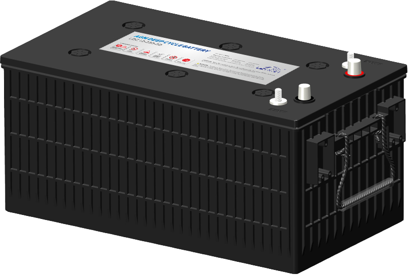 LEOCH LDC AGM 12V 250Ah Deep Cycle Accu