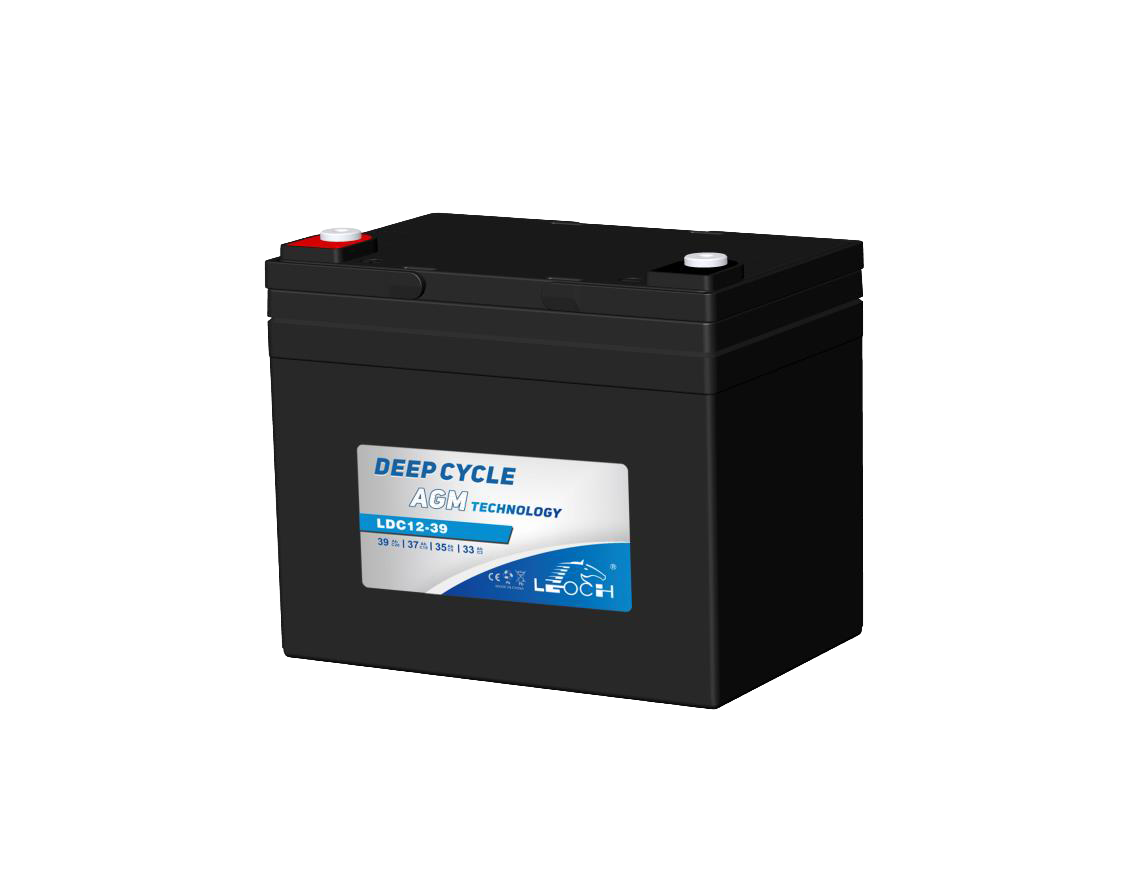 LEOCH LDC AGM 12V 39Ah Deep Cycle Accu