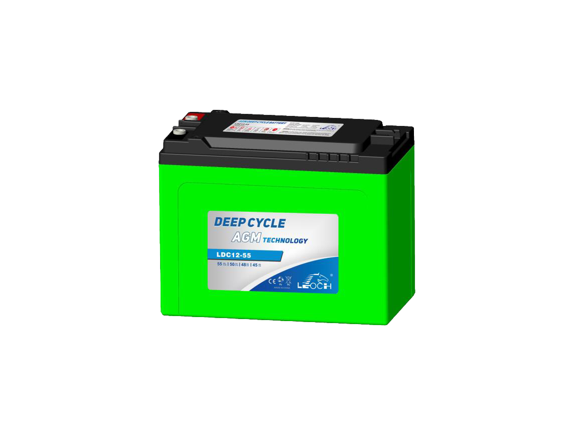 LEOCH 12V 50Ah Stationair Accu