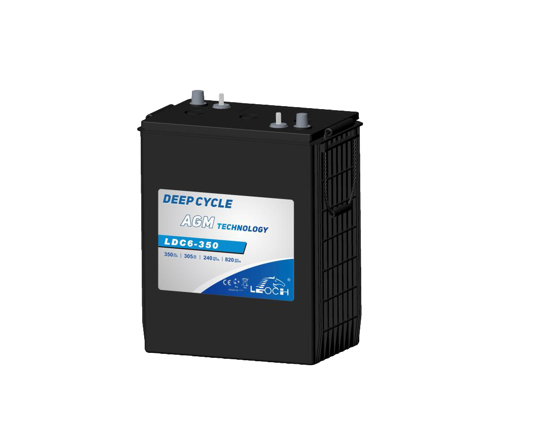LEOCH LDC AGM 6V 350Ah Deep Cycle Accu