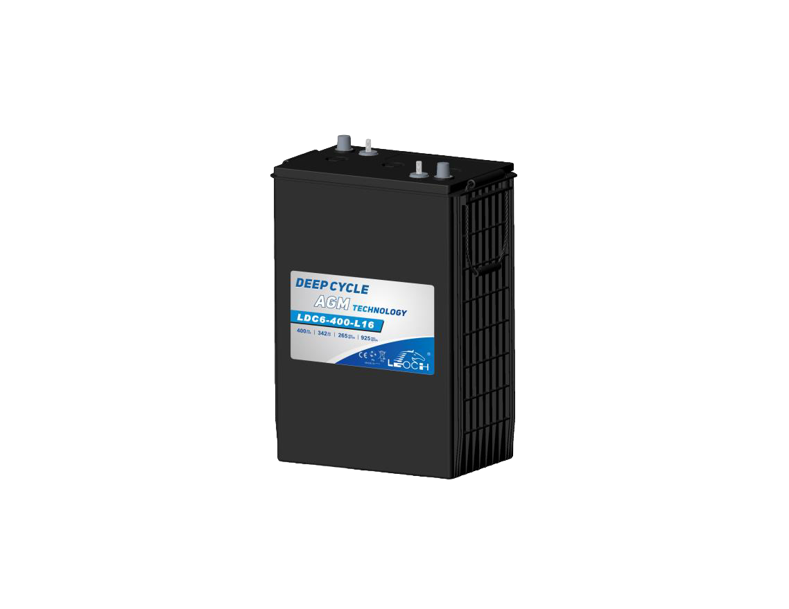 LEOCH LDC AGM 6V 400Ah Deep Cycle Accu