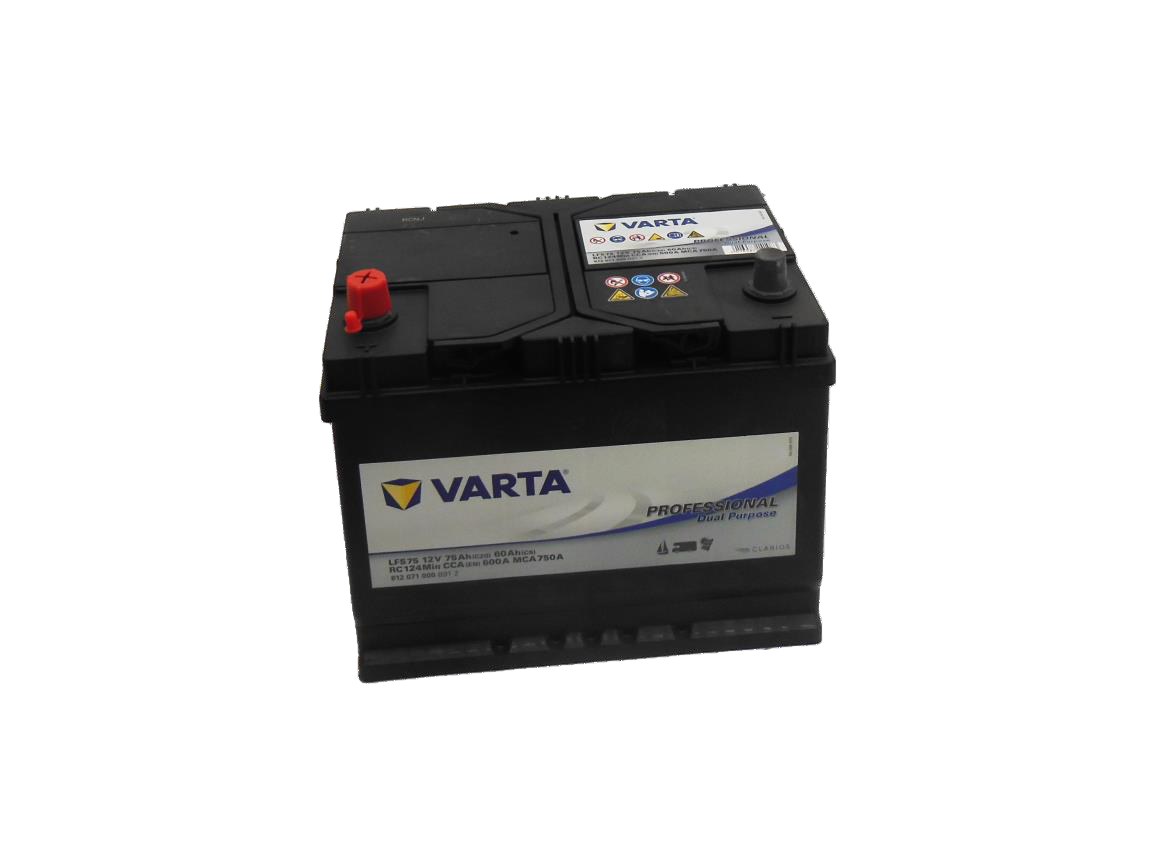 VARTA Professional SLI 12V 75Ah Semi-Traktionsbatterie