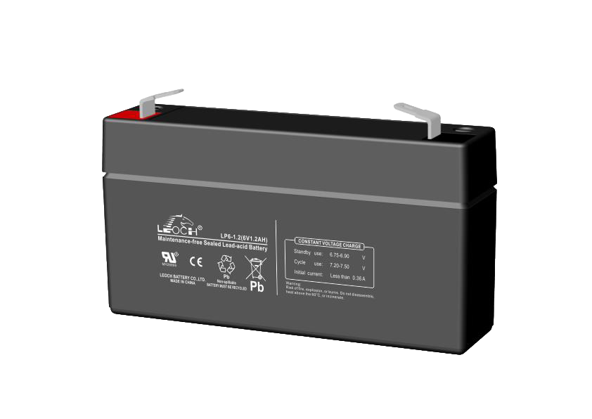 LEOCH LP AGM 6V 1,2Ah Deep Cycle Accu