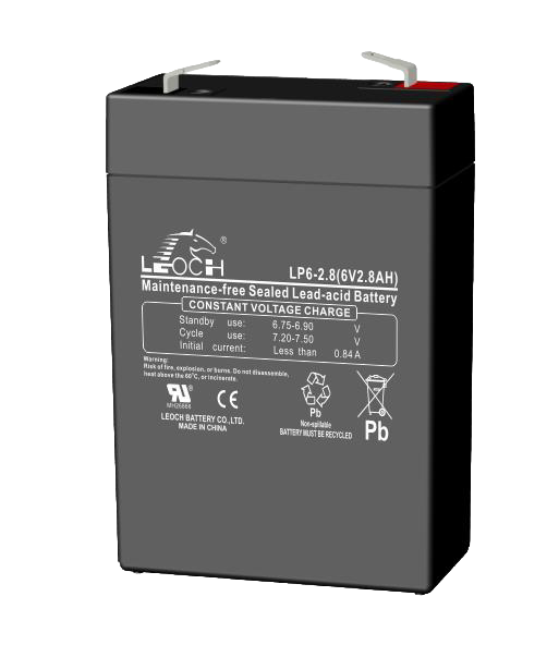 LEOCH LP AGM 6V 2,8Ah Deep Cycle Accu