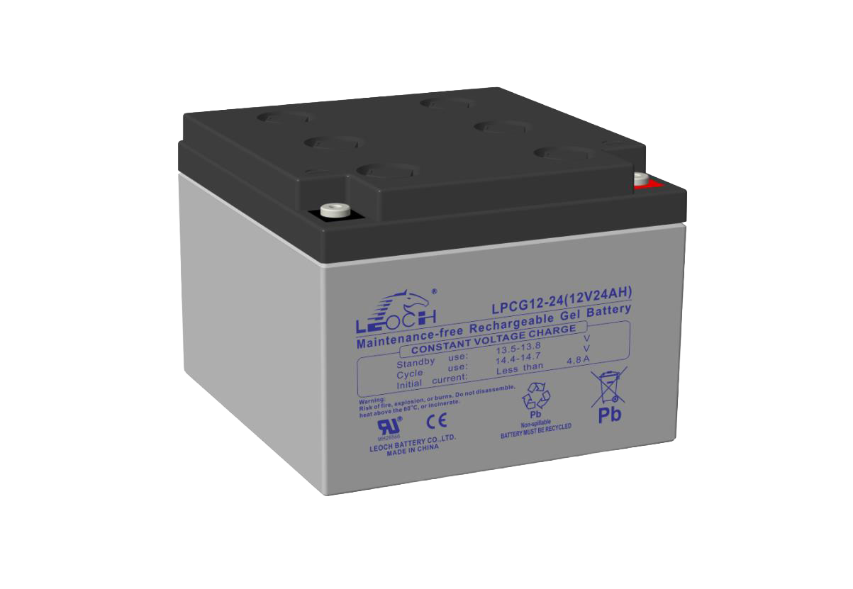 LEOCH LPCG GEL 12V 24Ah Deep Cycle Battery