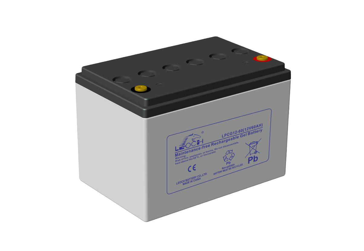 LEOCH LPCG GEL 12V 60Ah Zyklenfeste Batterie
