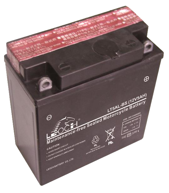 LEOCH -BIKE 12V 5Ah Starter Battery