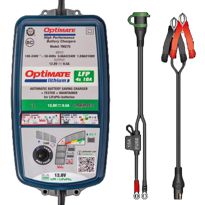 OPTIMATE 12V 10A Intelligentes Ladegerät