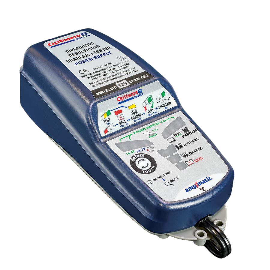 OPTIMATE 12V 6A Chargeur Intelligent