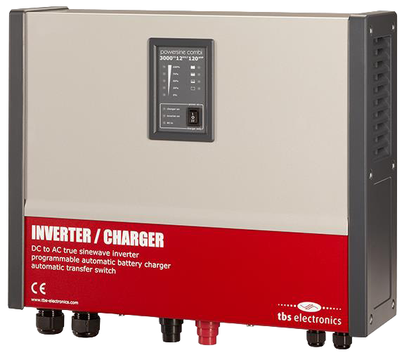 TBS-ELECTRONICS POWERSINE 24V Omvormer-Lader