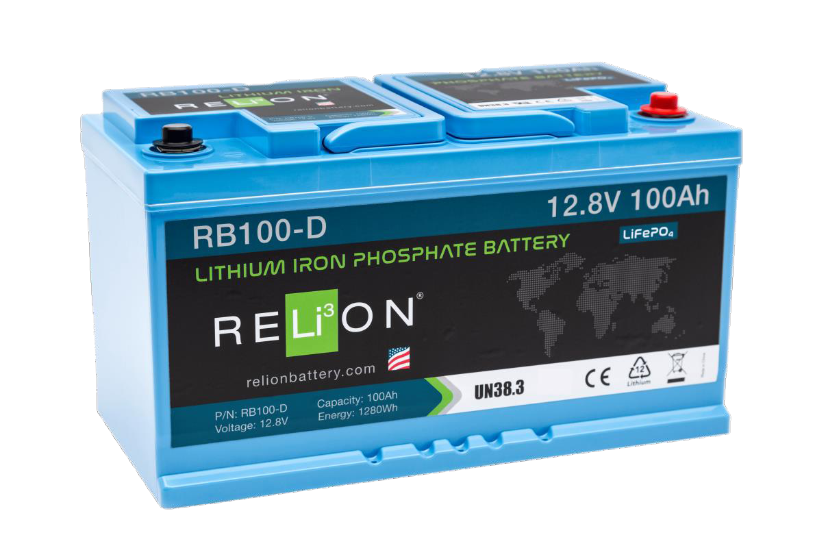 RELION 12V 100Ah Deep Cycle Accu