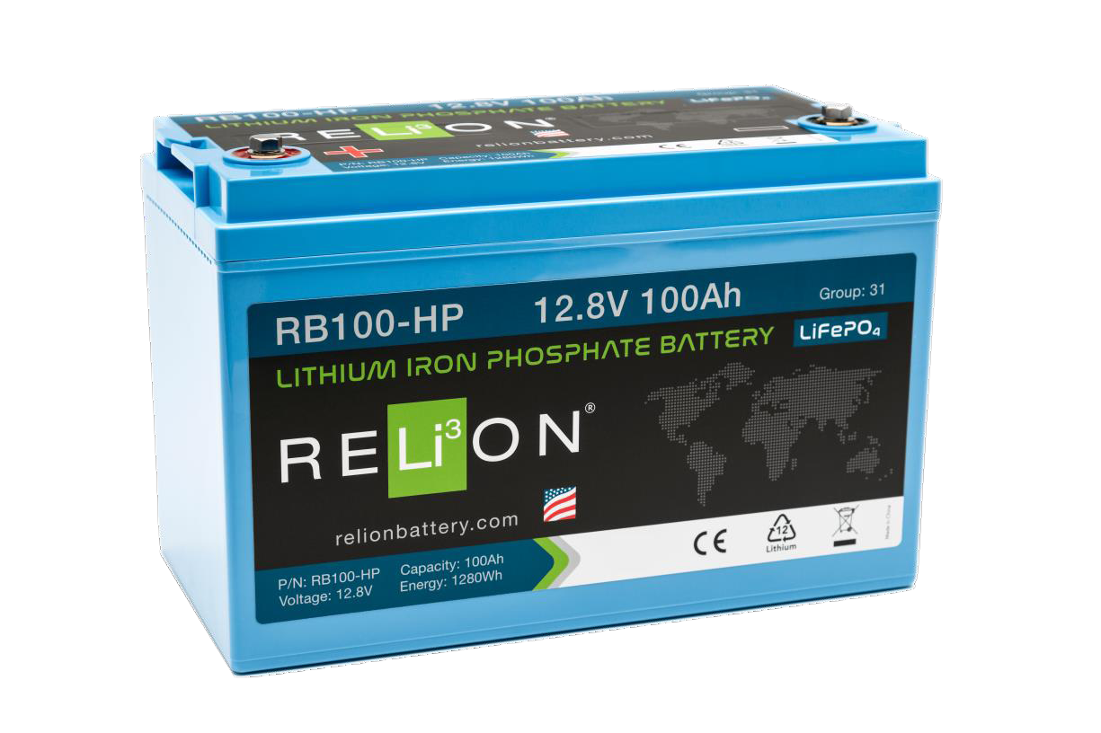 RELION 12V 100Ah Deep Cycle Accu