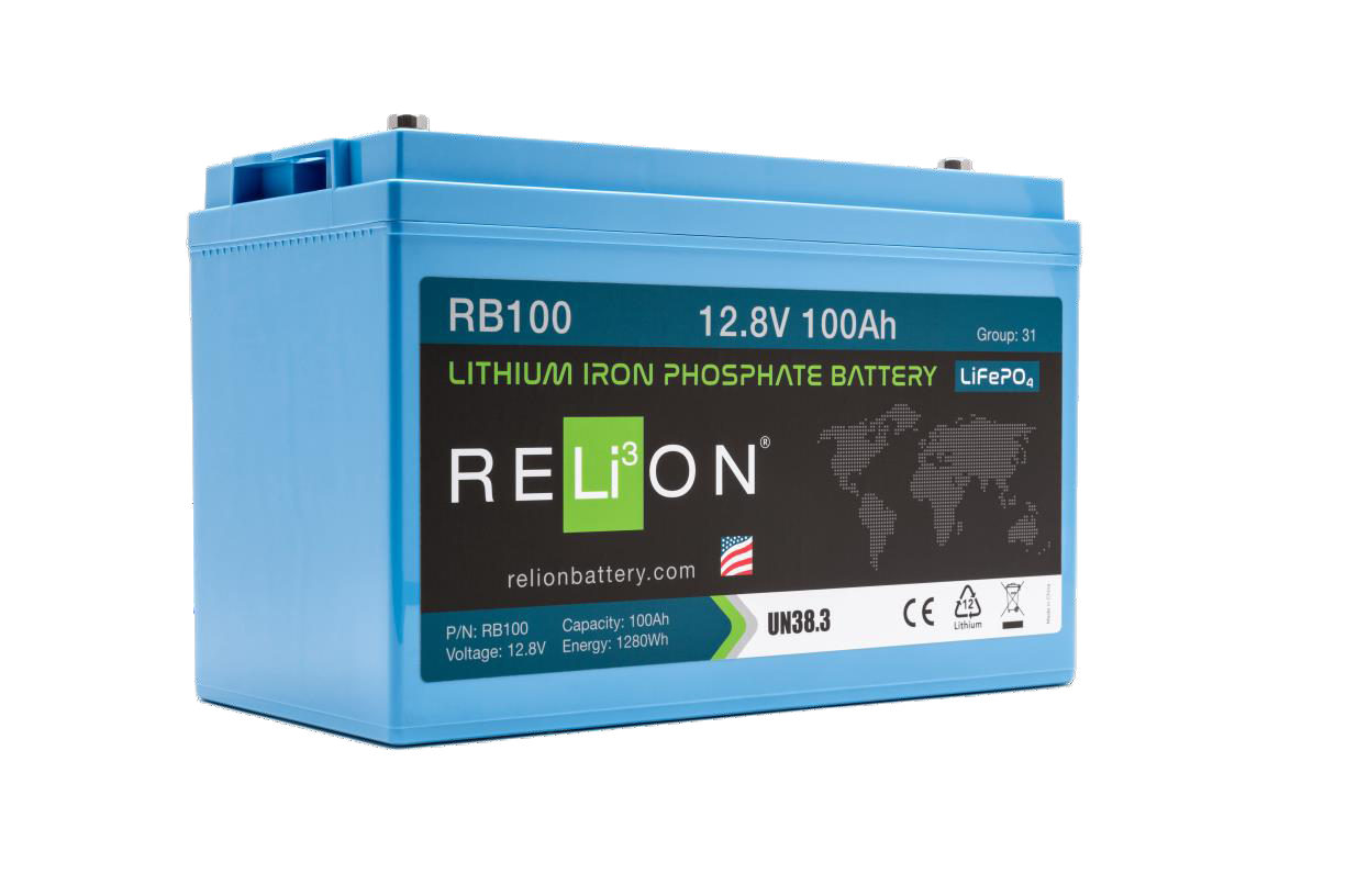 RELION 12V 100Ah Deep Cycle Accu