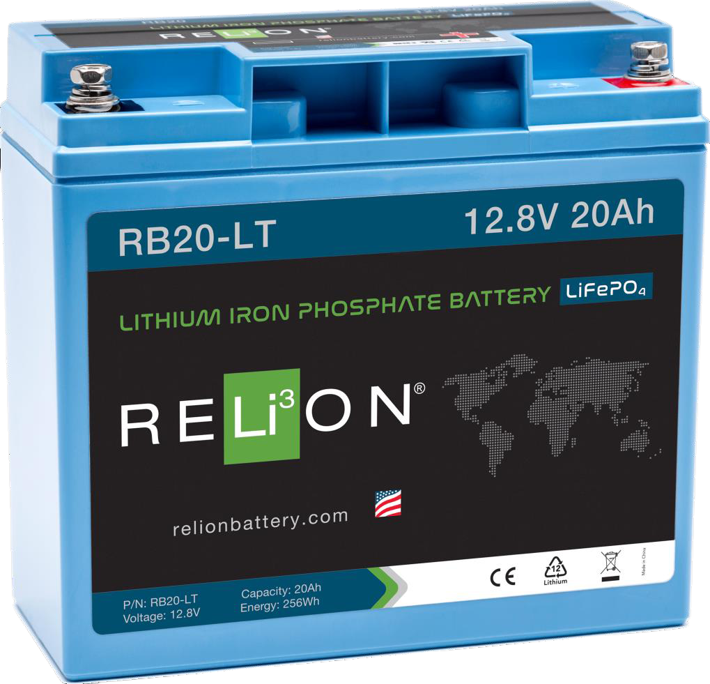 RELION 12V 20Ah Deep Cycle Accu