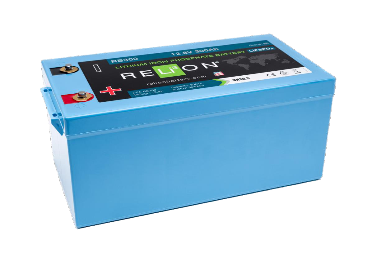 RELION Li-Ion 12V 300Ah Deep Cycle Accu