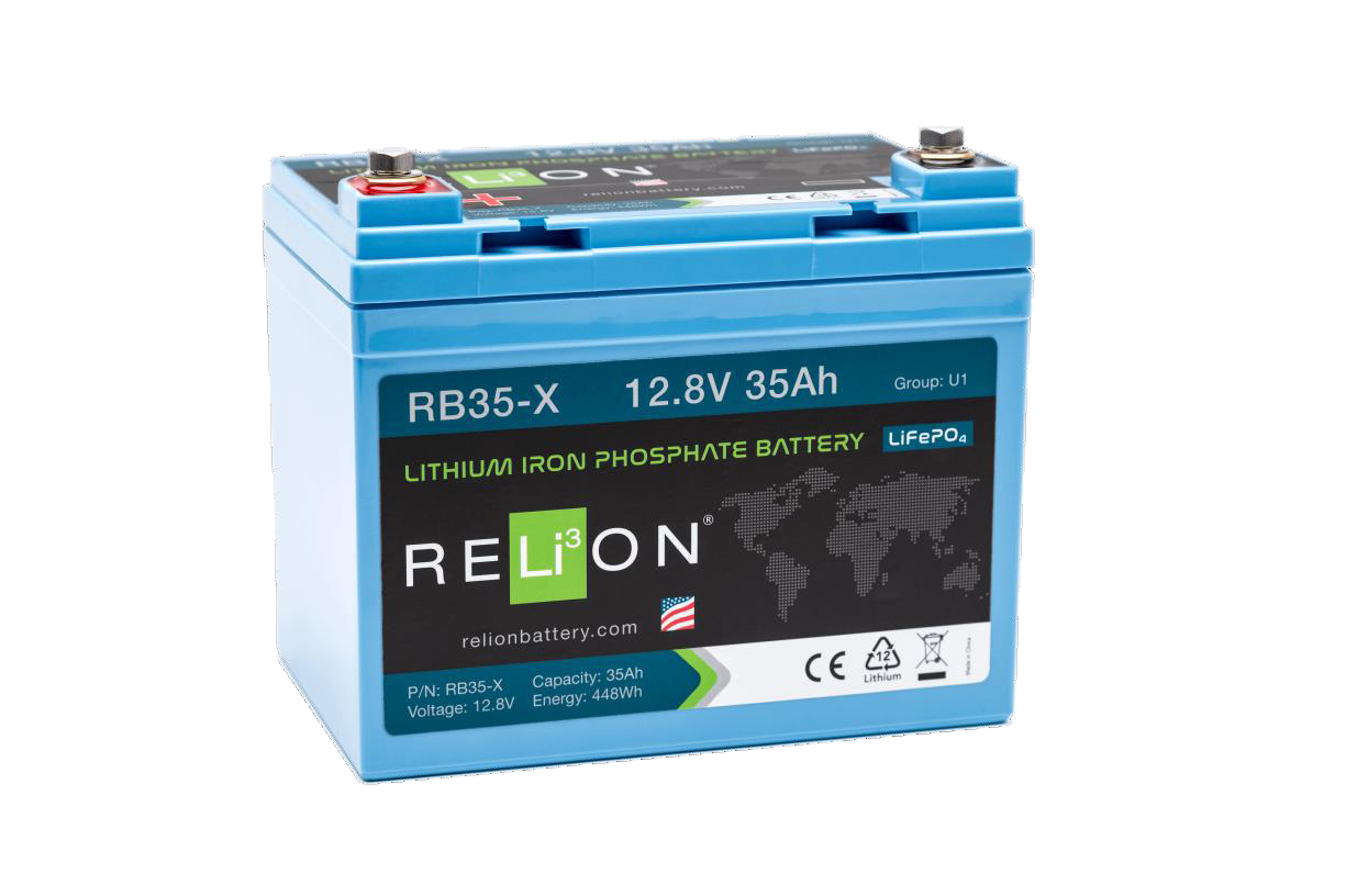 RELION 12V 35Ah Deep Cycle Accu