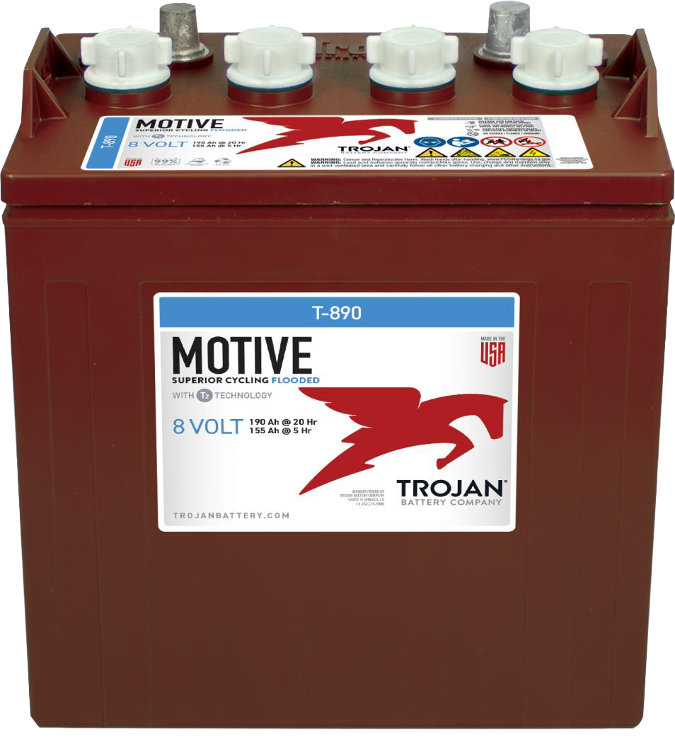 TROJAN 8V 190Ah Zyklenfeste Batterie