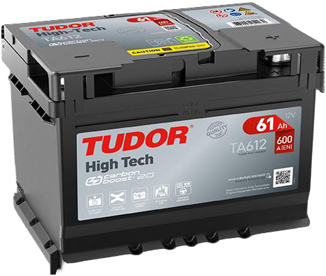 Bild von TUDOR 12V 61Ah Starterbatterie