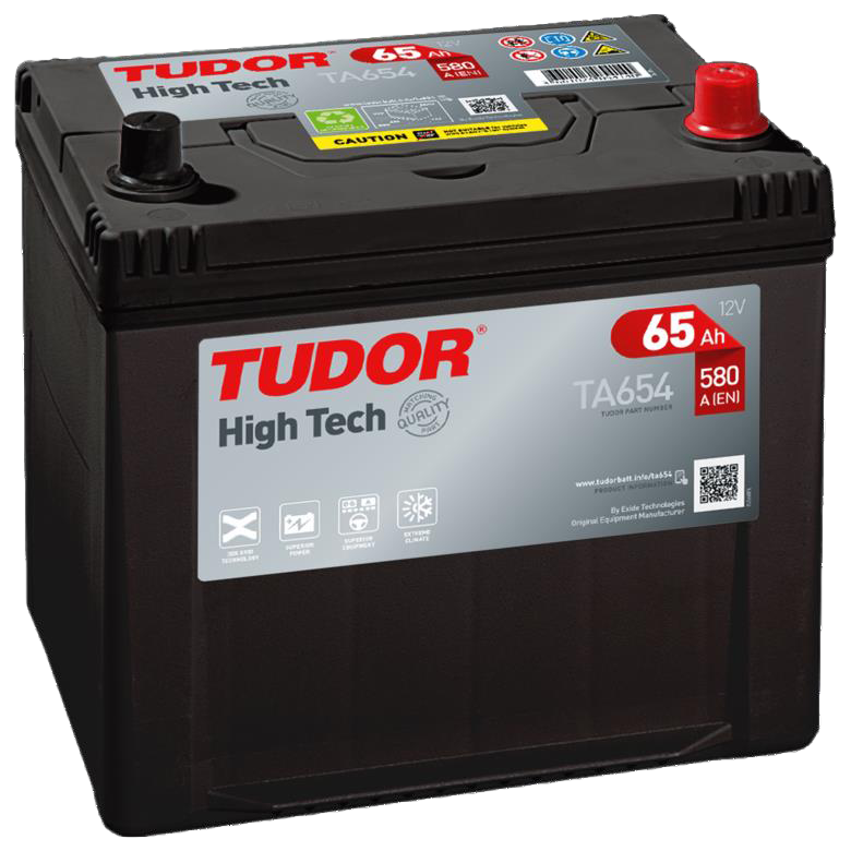 Bild von TUDOR 12V 65Ah Starterbatterie