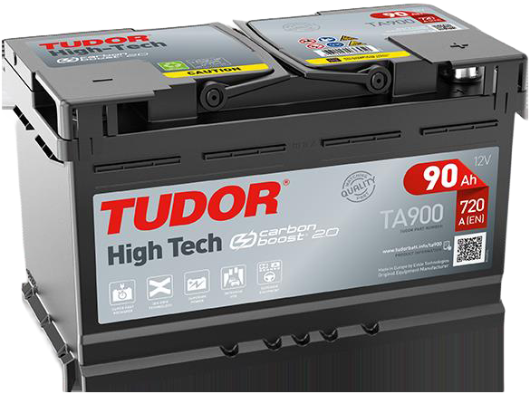 Afbeelding van TUDOR 12V 90Ah Startaccu